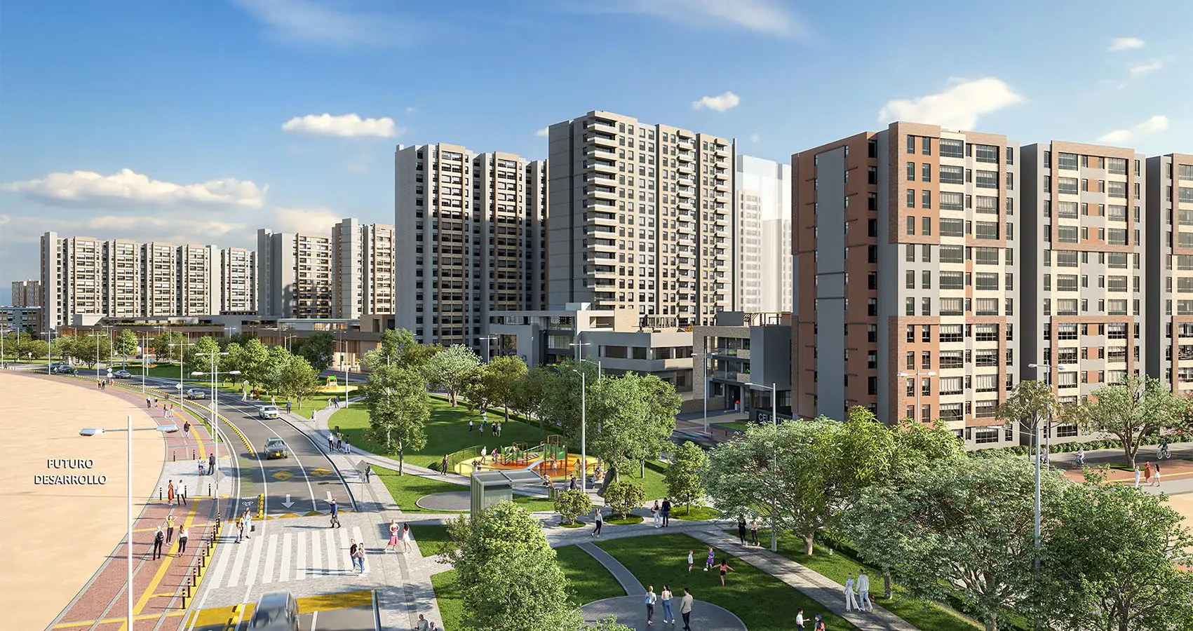 Macroproyecto Tramonte render
