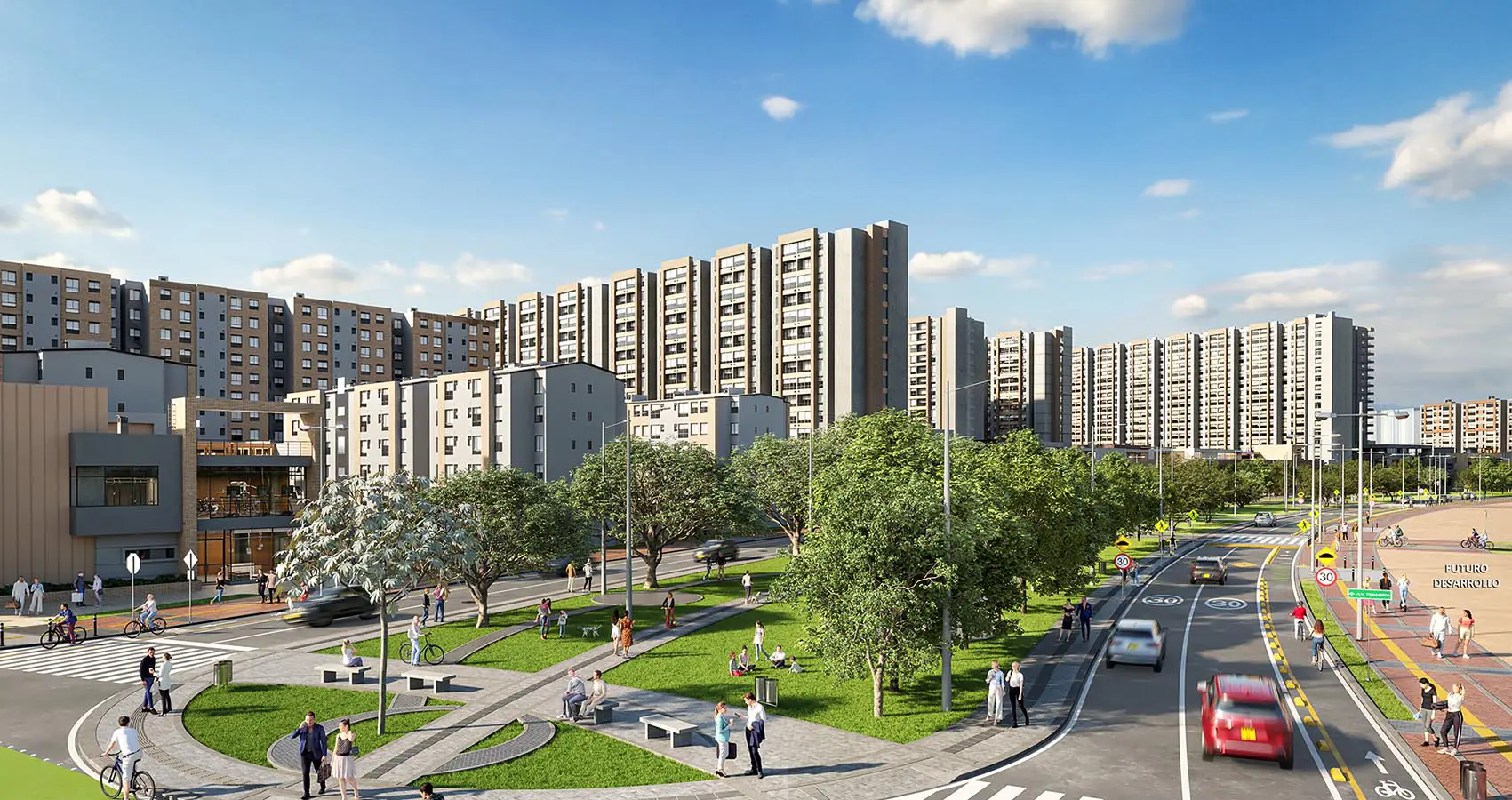 Macroproyecto Tramonte render