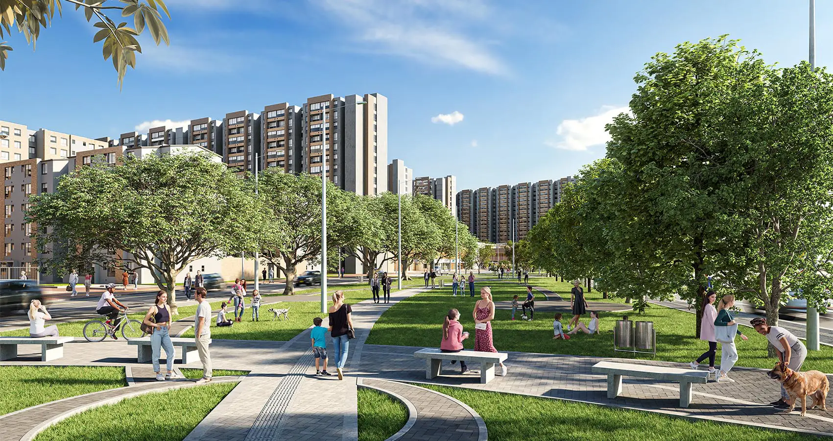 Macroproyecto Tramonte render
