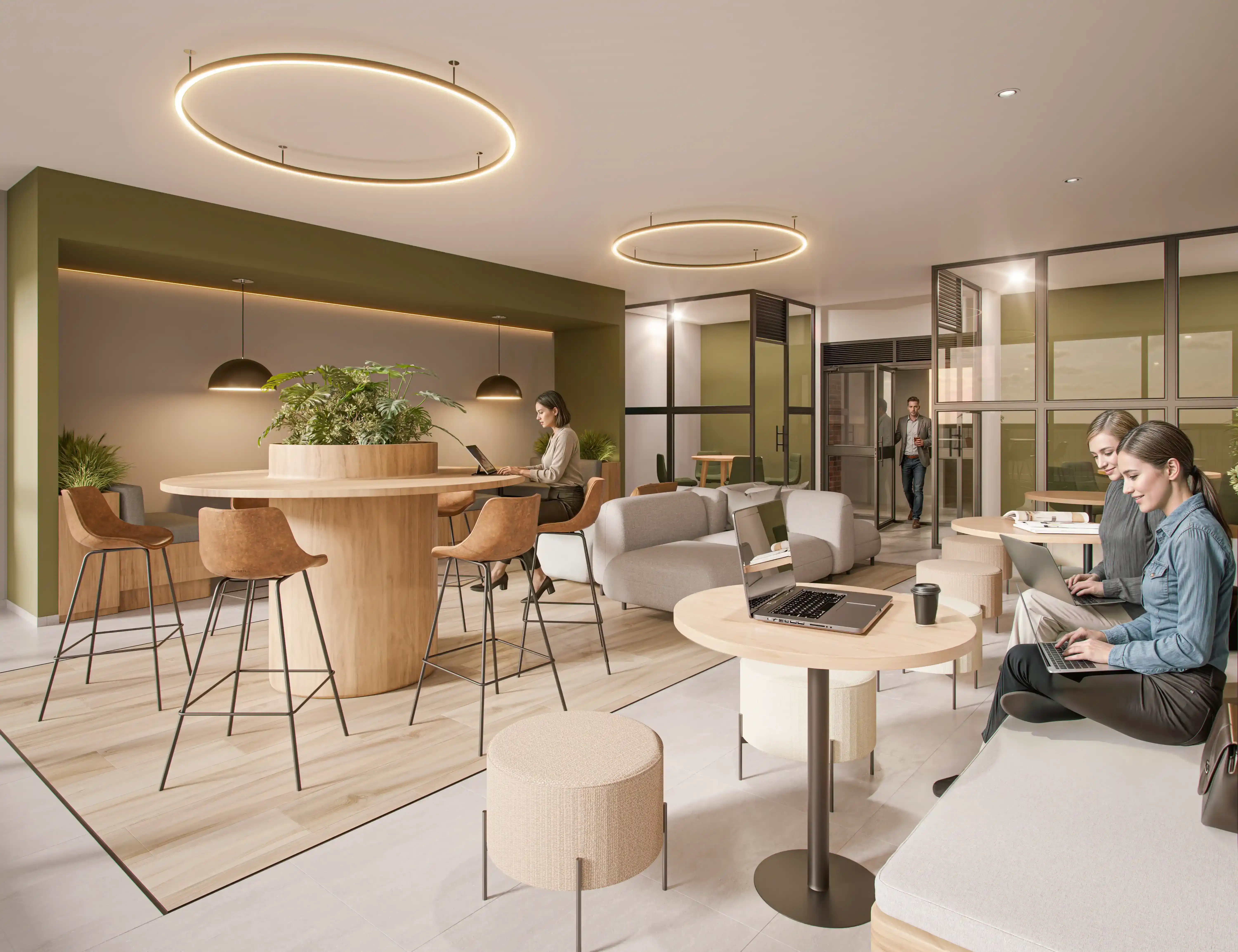Coworking Render Atria