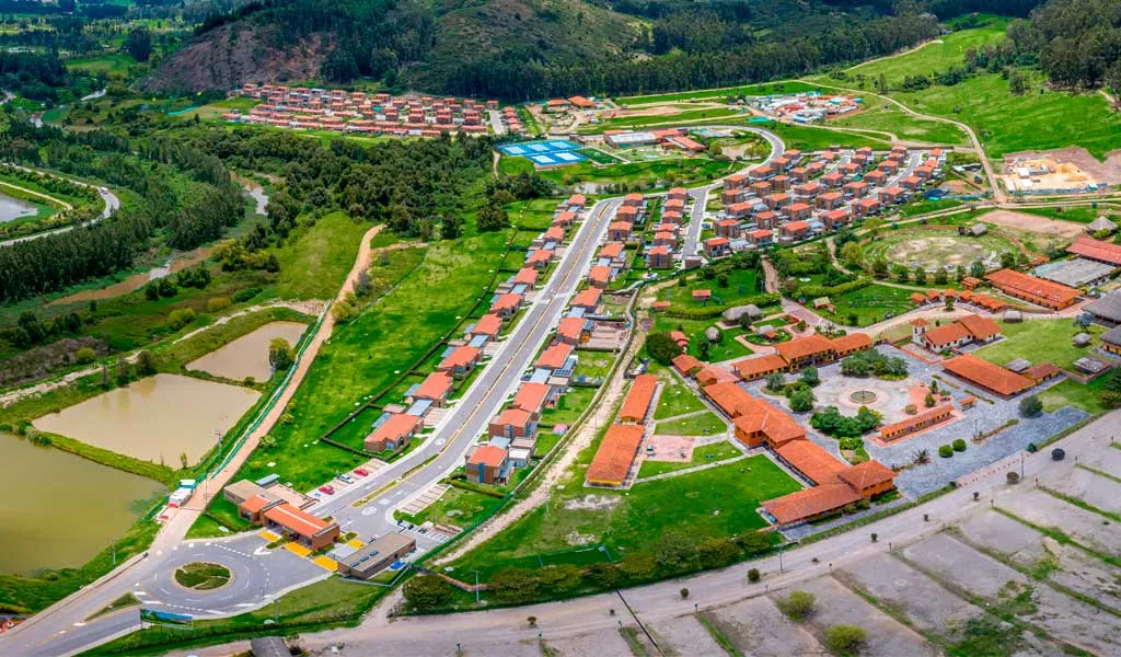 Entrelomas Bosque Residencial proyecto de casas en zipaquira - briceño 
