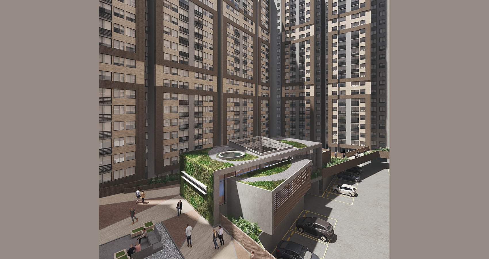 Mistral proyecto de vivienda en Montevideo Bogota 