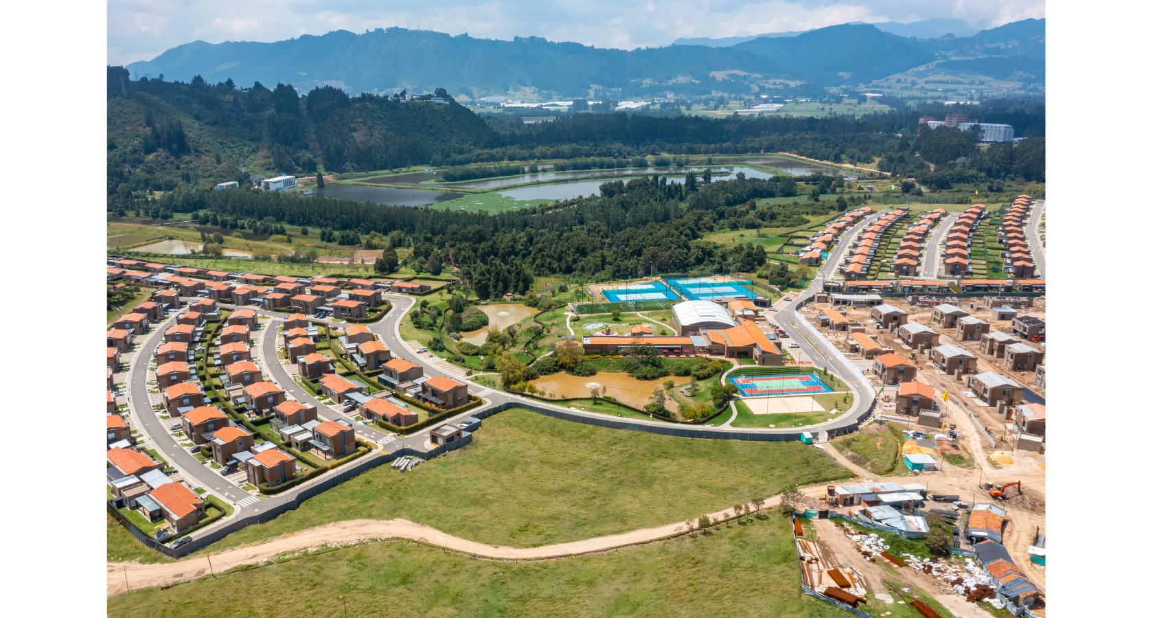 Entrelomas Bosque Residencial proyecto de casas en zipaquira - briceño 