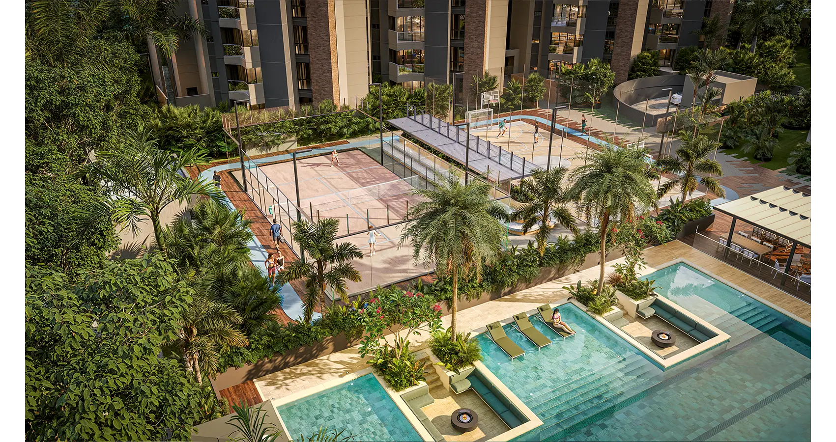 Canchas del proyecto Zenda