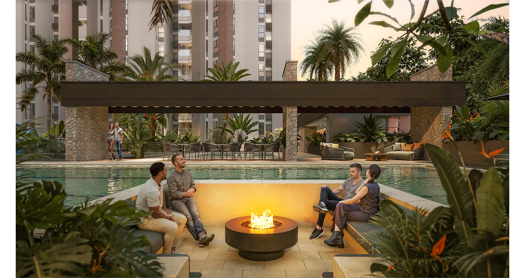 Fogata del proyecto Zenda