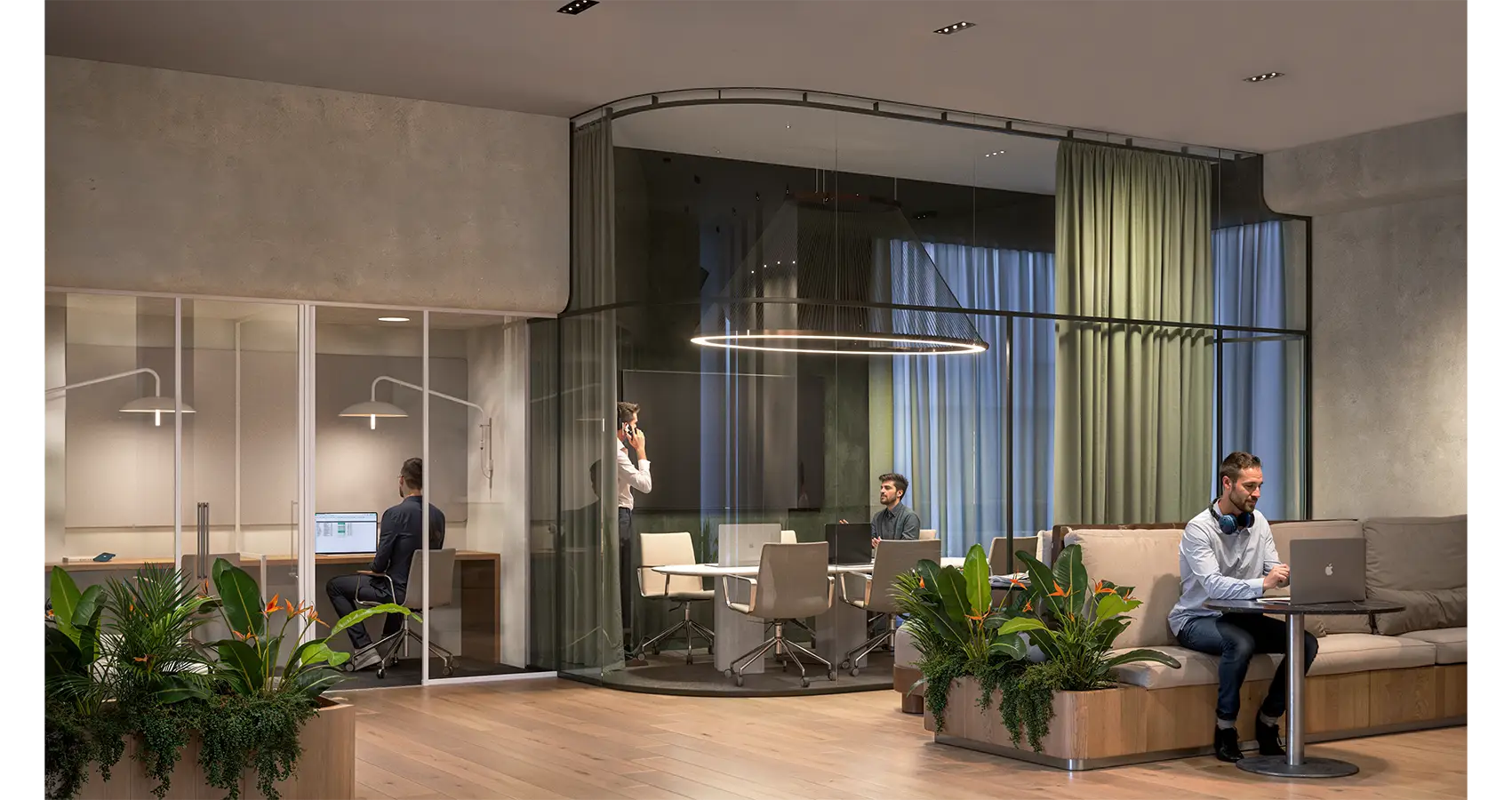 Sala de reuniones del proyecto Zenda