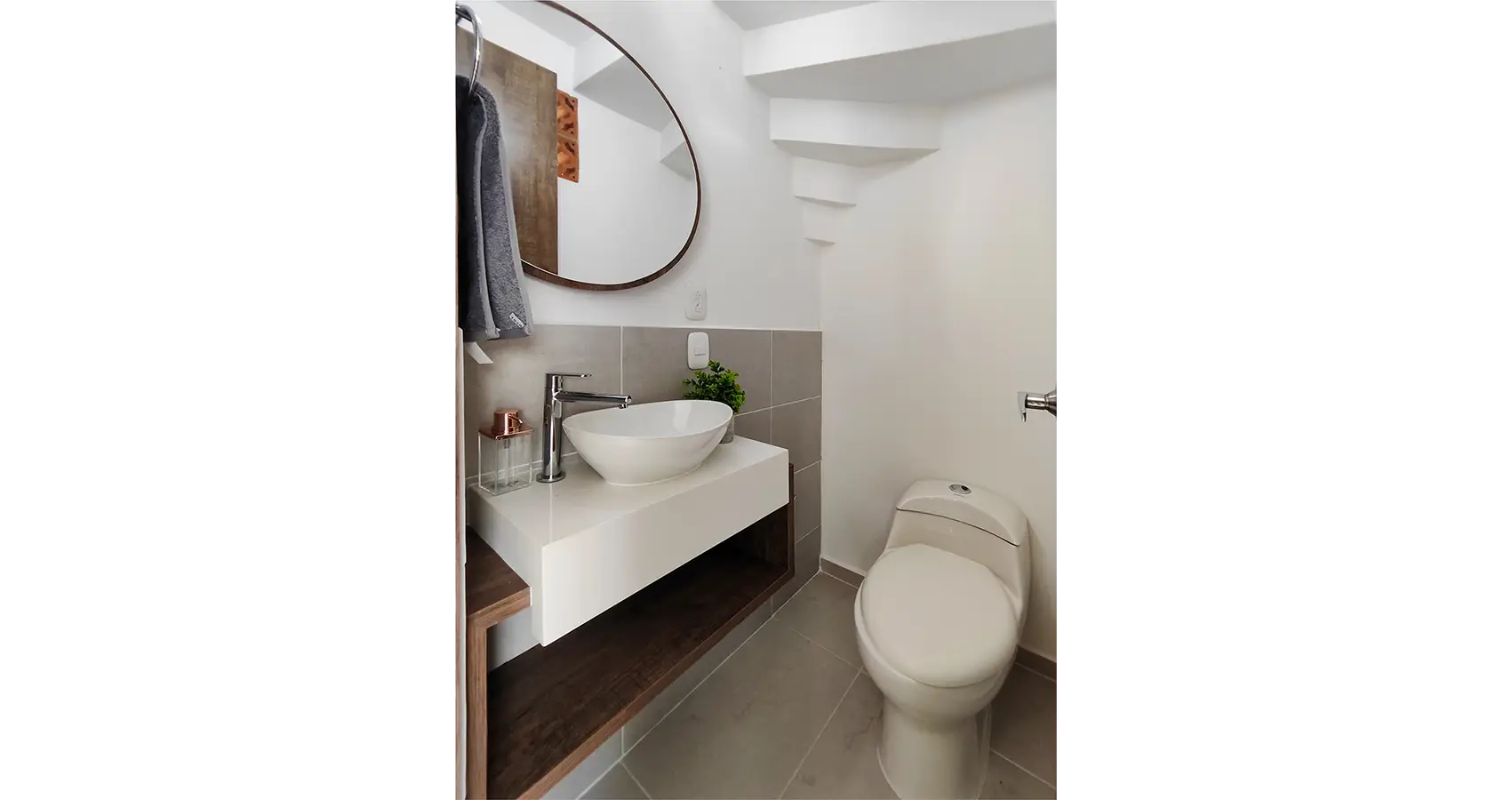 Apartamento modelo del proyecto verdal - baño
