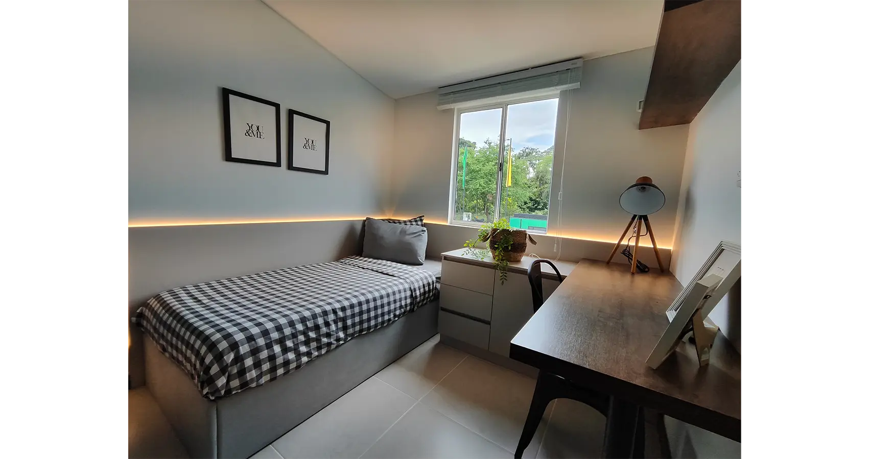 Apartamento modelo del proyecto verdal - Habitación