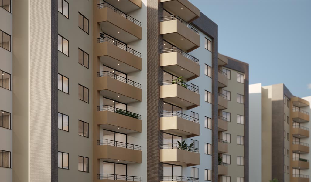 Avellana proyecto de apartamentos en Cali, Constructora Bolívar 