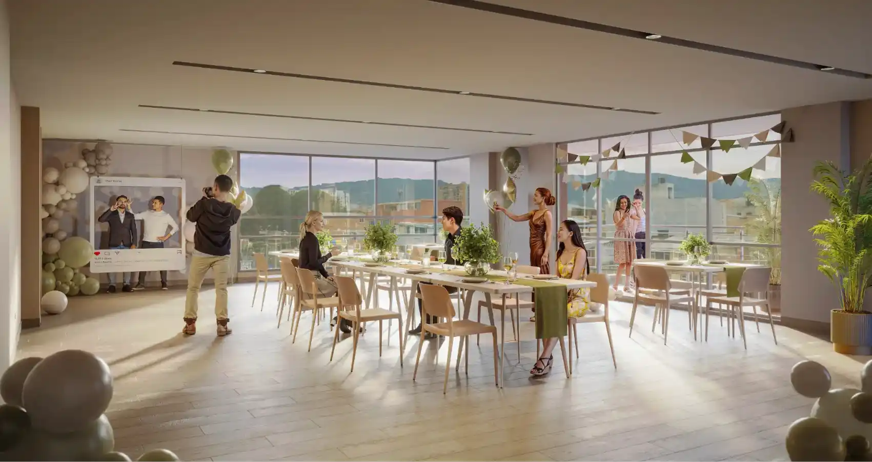 Salón social Baviera Park