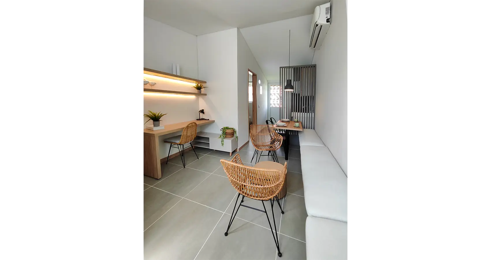 Apartamento modelo del proyecto Arroyuelo