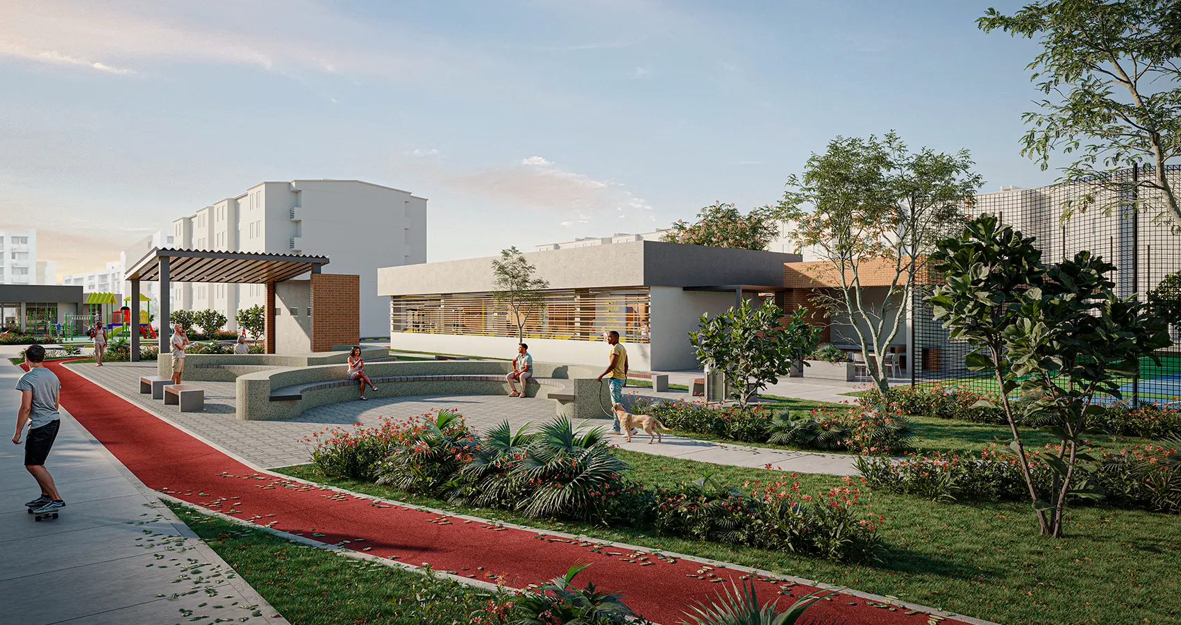 Imagen de la terraza cultural del Proyecto Gerona