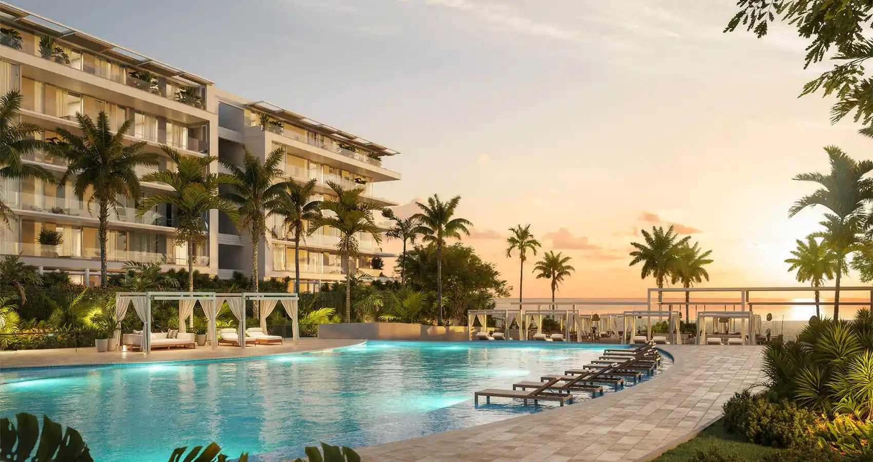 proyecto ísola Praia Piscina