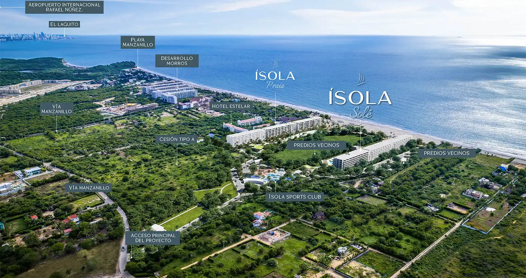 Localización del proyecto Ísola Solé 