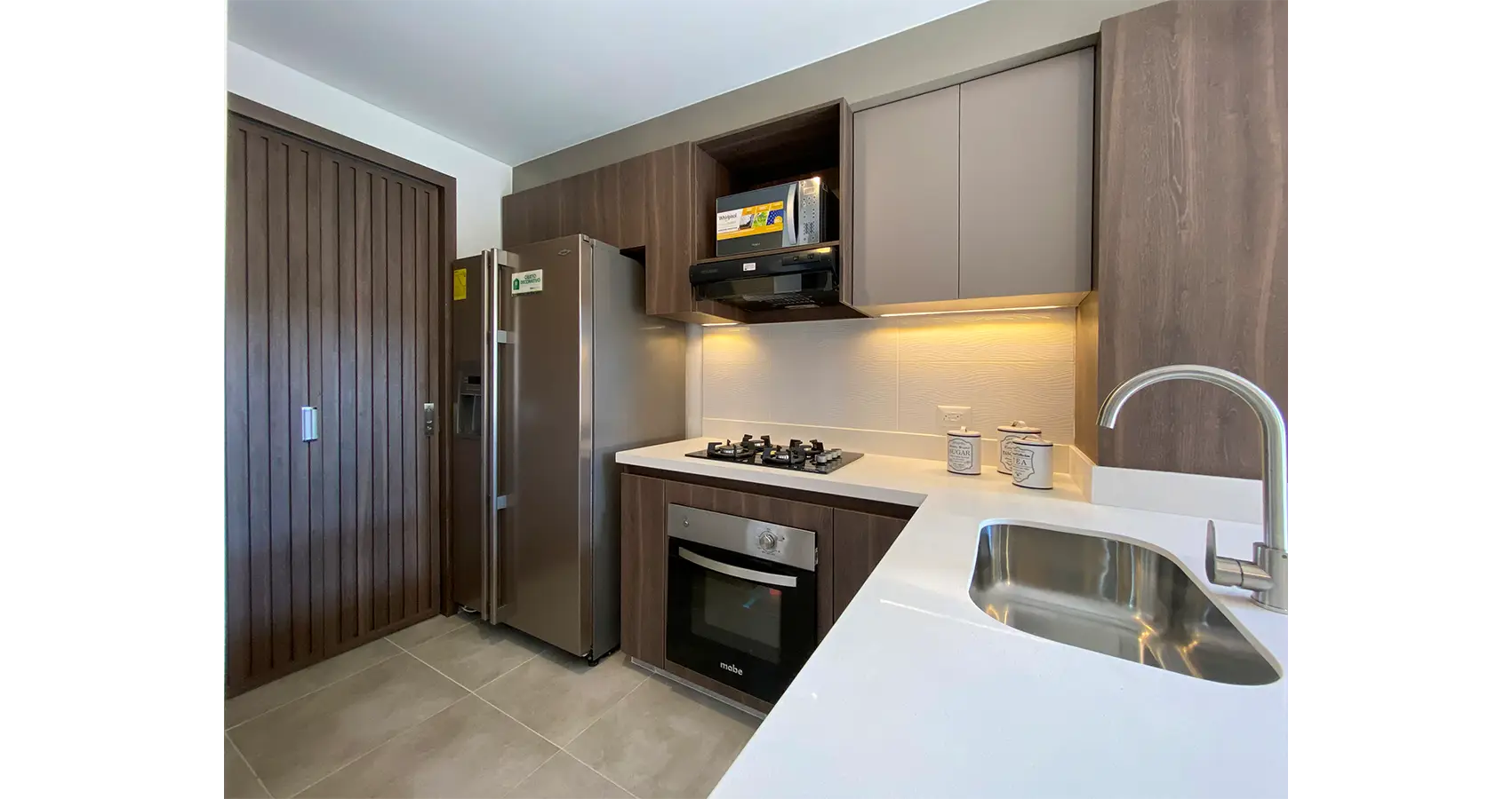 Proyecto Lila apartamento modelo Cocina
