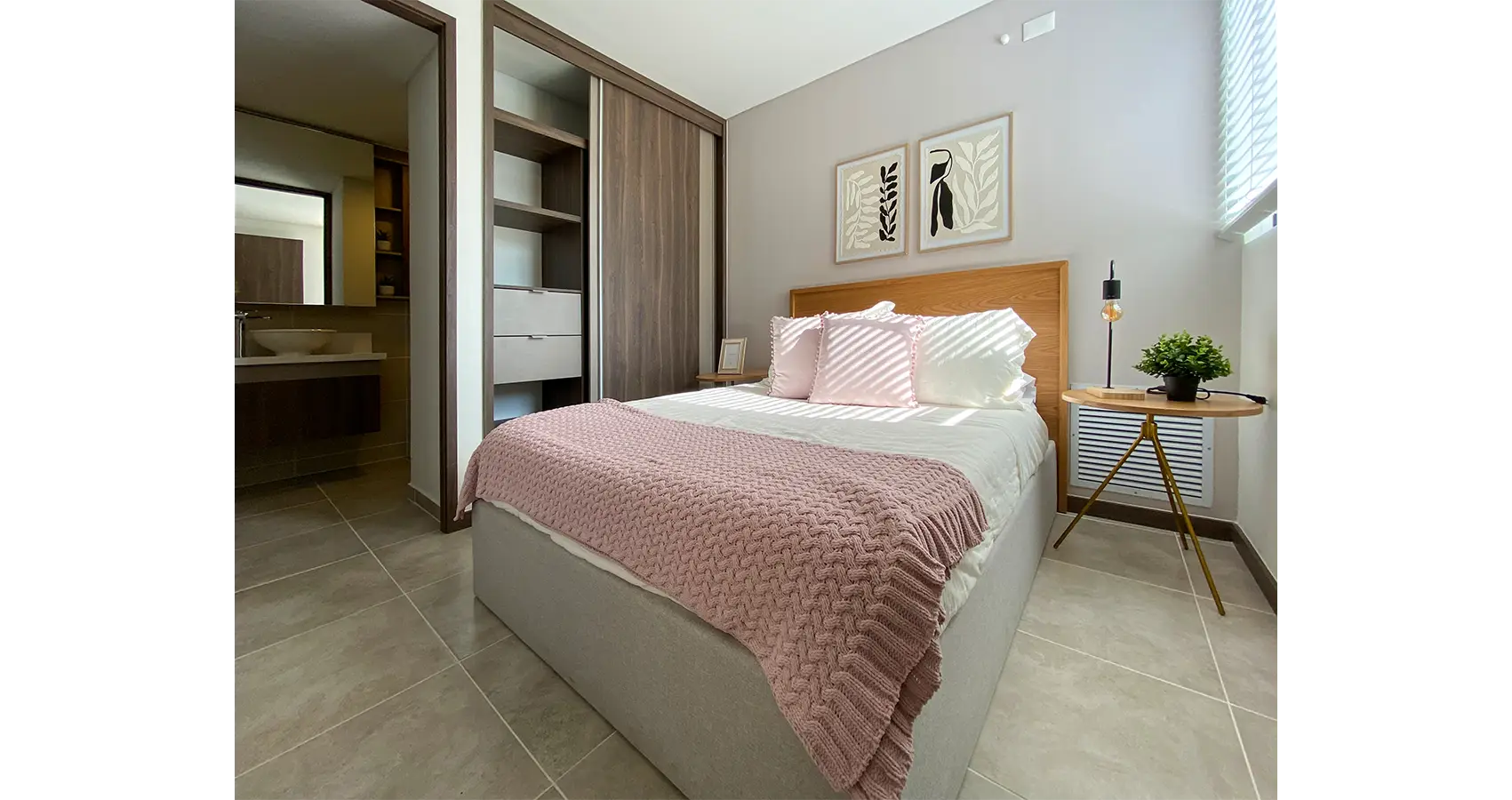 Proyecto Lila apartamento modelo Habitación