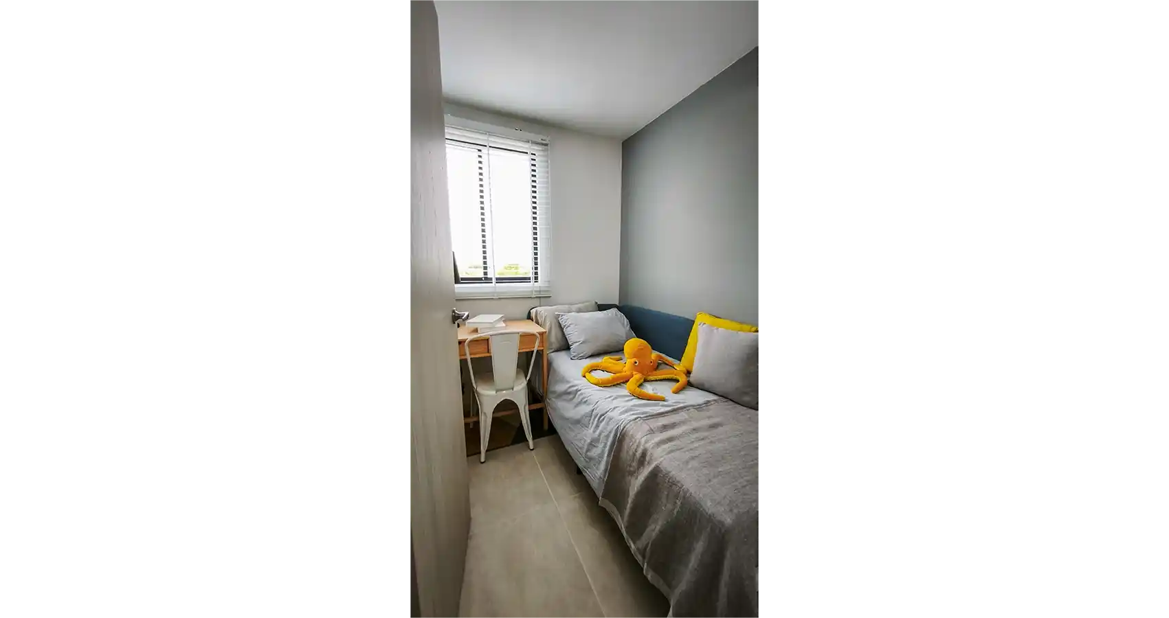 Apto modelo del proyecto los Bosques - Alcoba