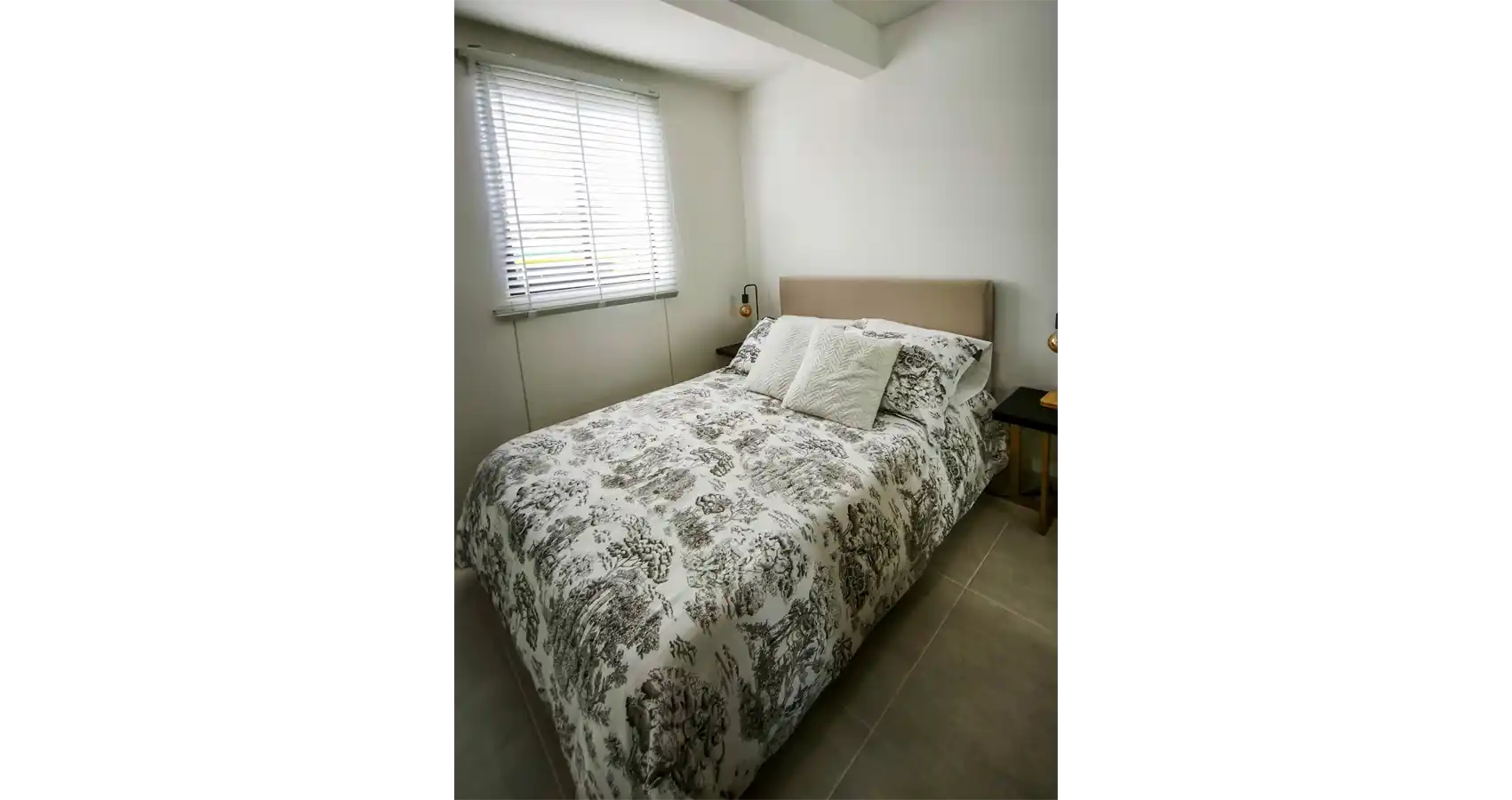 Apto modelo del proyecto los Bosques - alcoba principal 