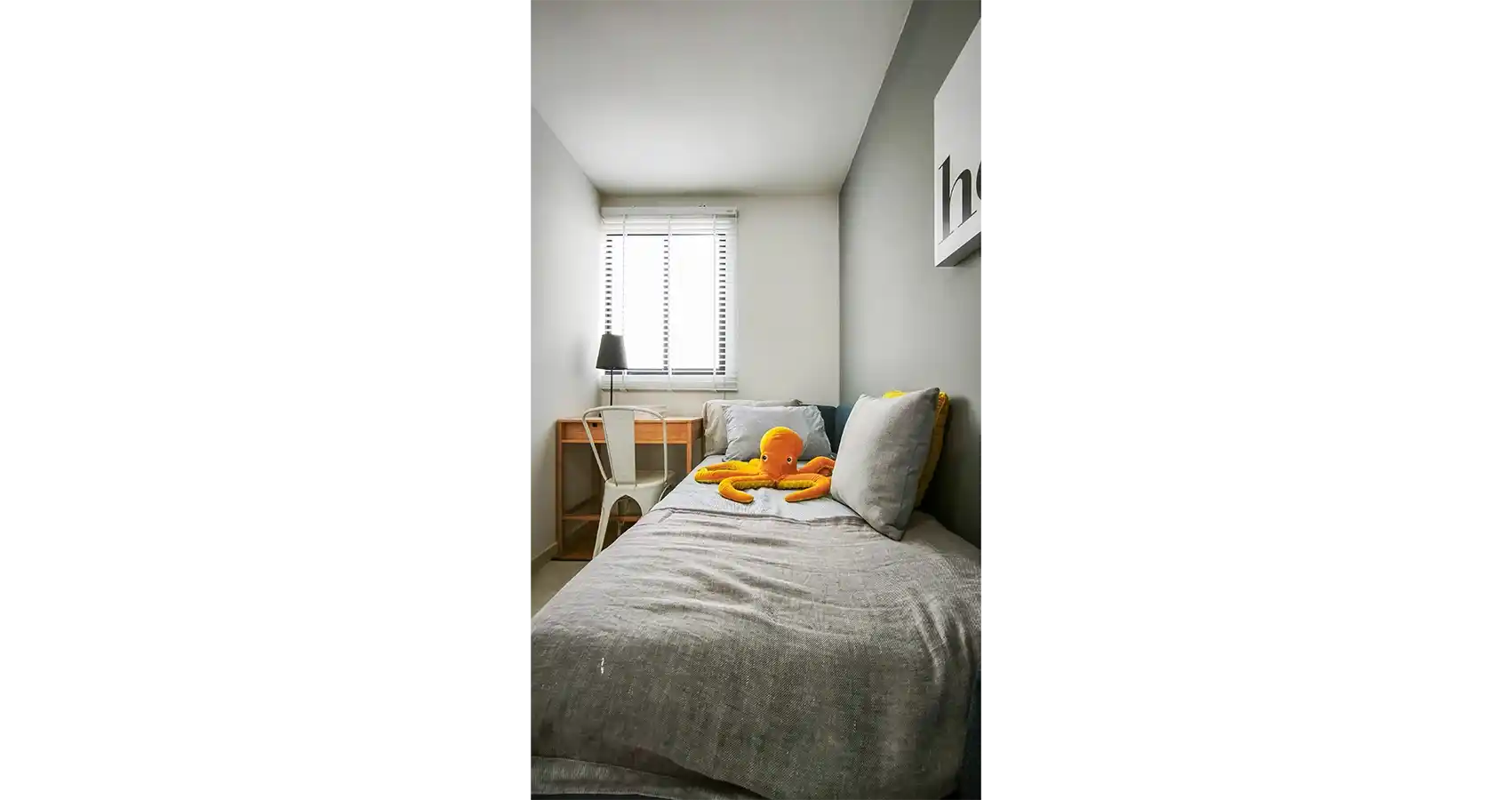 Apto modelo del proyecto los Bosques - alcoba 