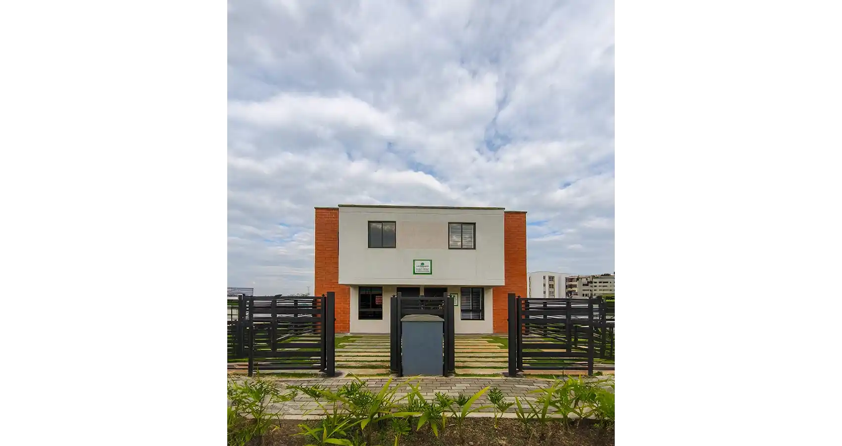 Apto modelo del proyecto los Bosques - fachada