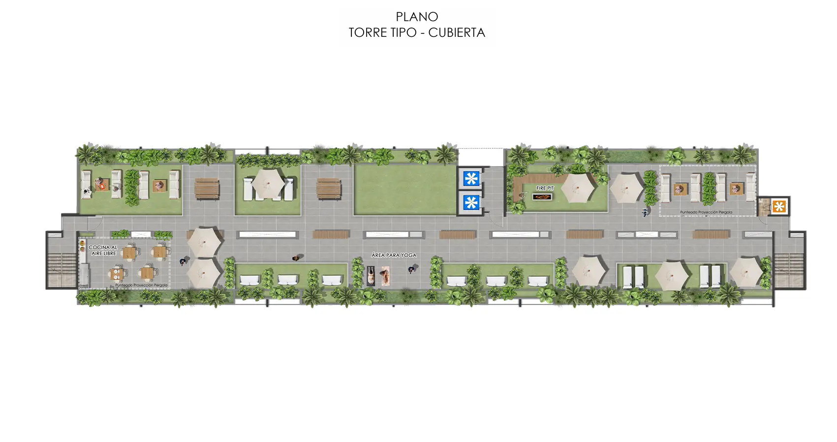 Proyecto Lúmina Torre tipo cubierta