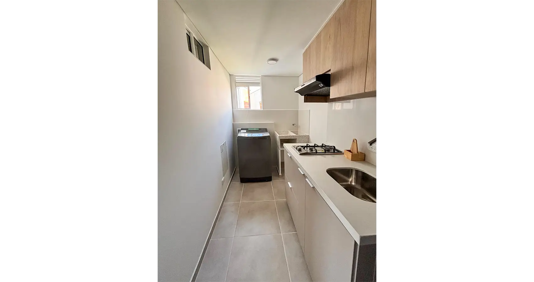 Apartamento modelo Miraluna - Zona de lavado