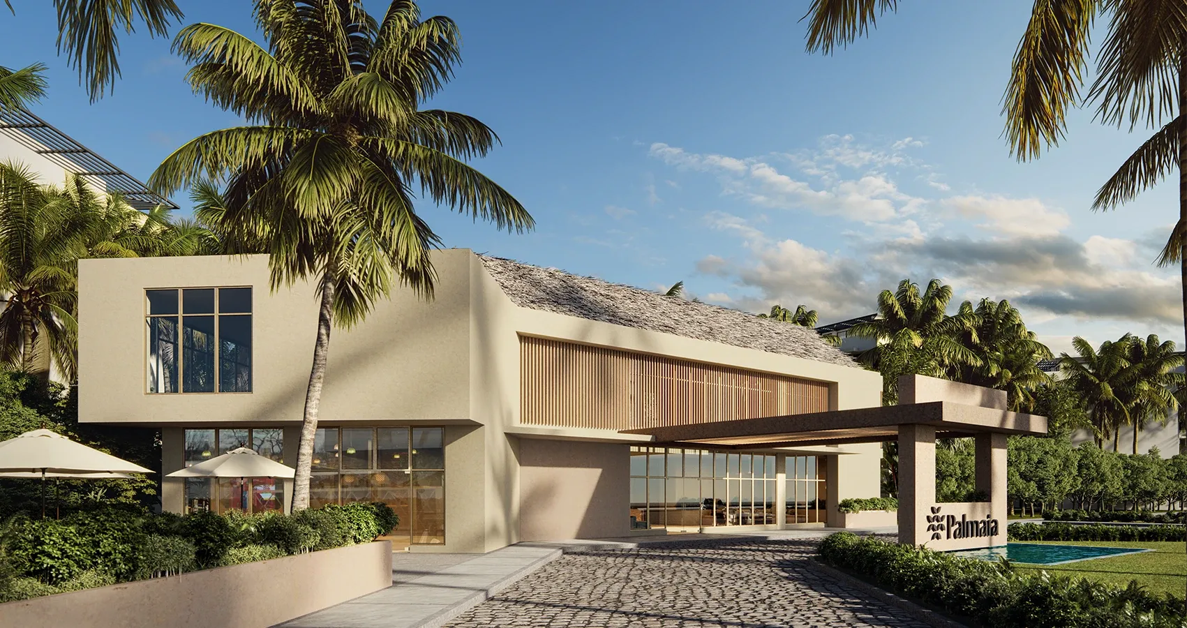 Lobby del proyecto Palmaia