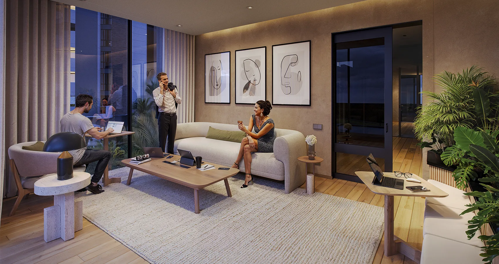 Proyecto Zenda Working Lounge