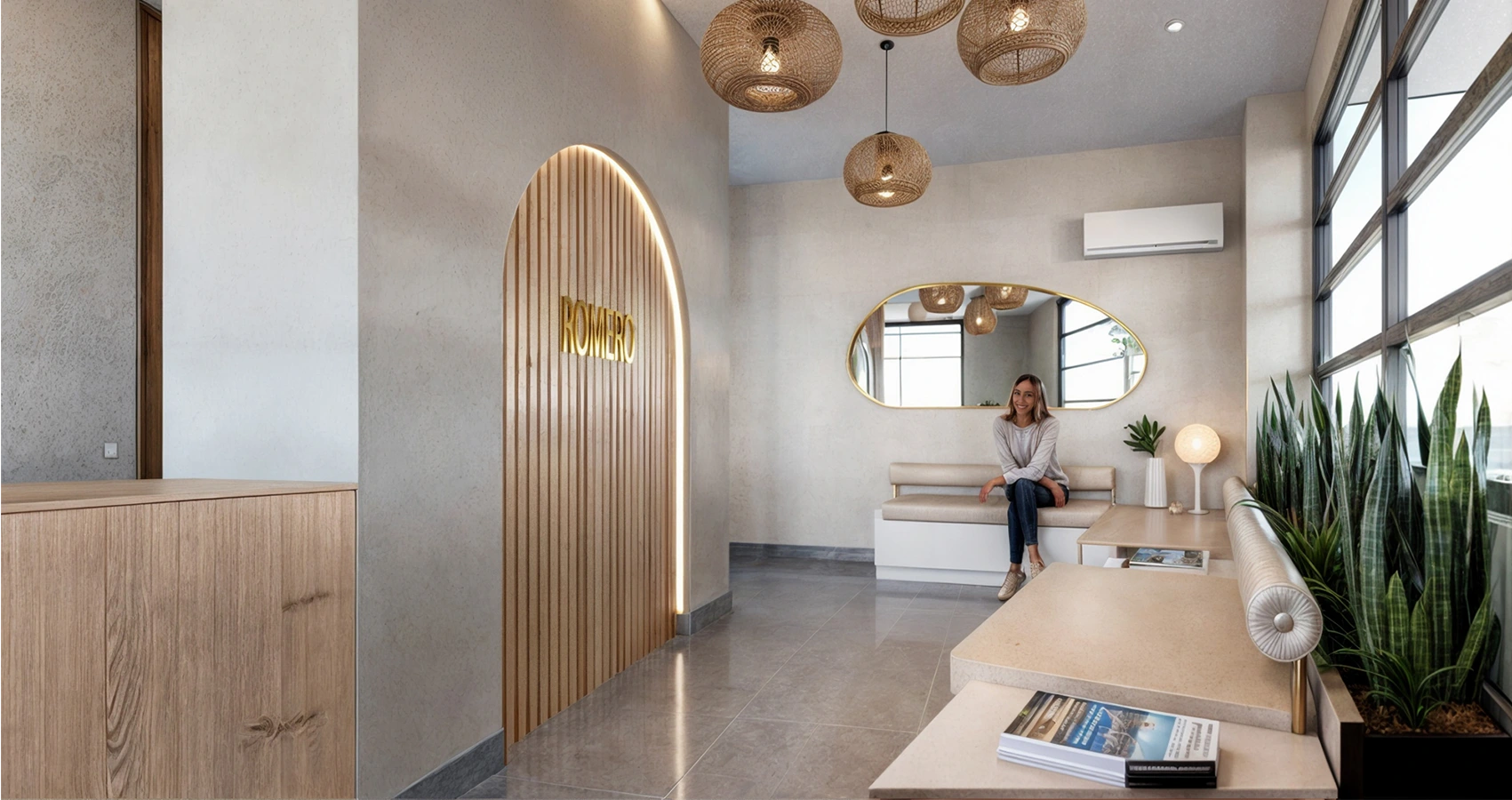 Proyecto de apartamentos Romero - Portería