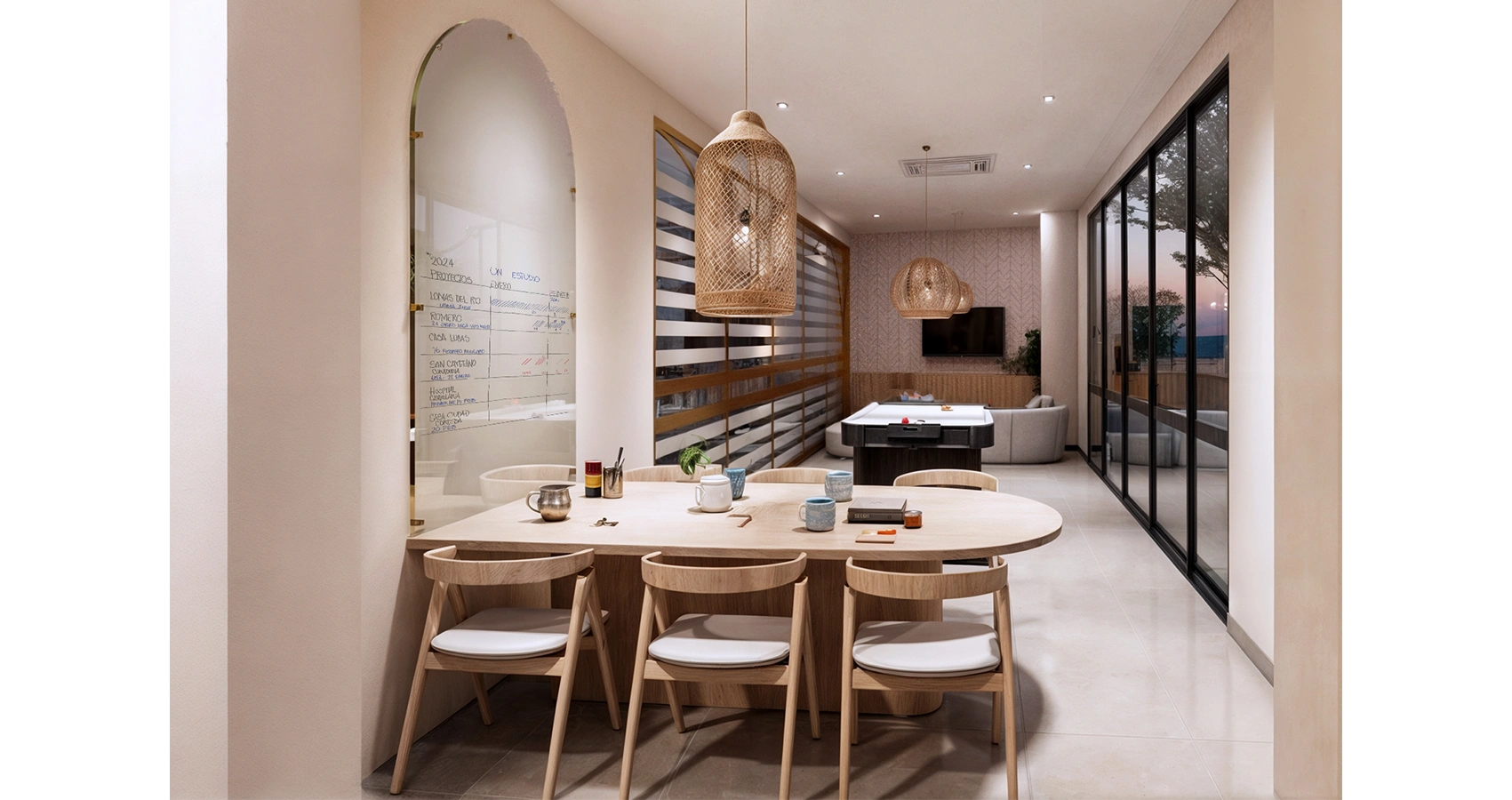 Proyecto de apartamentos Romero -  Salón de entretenimiento