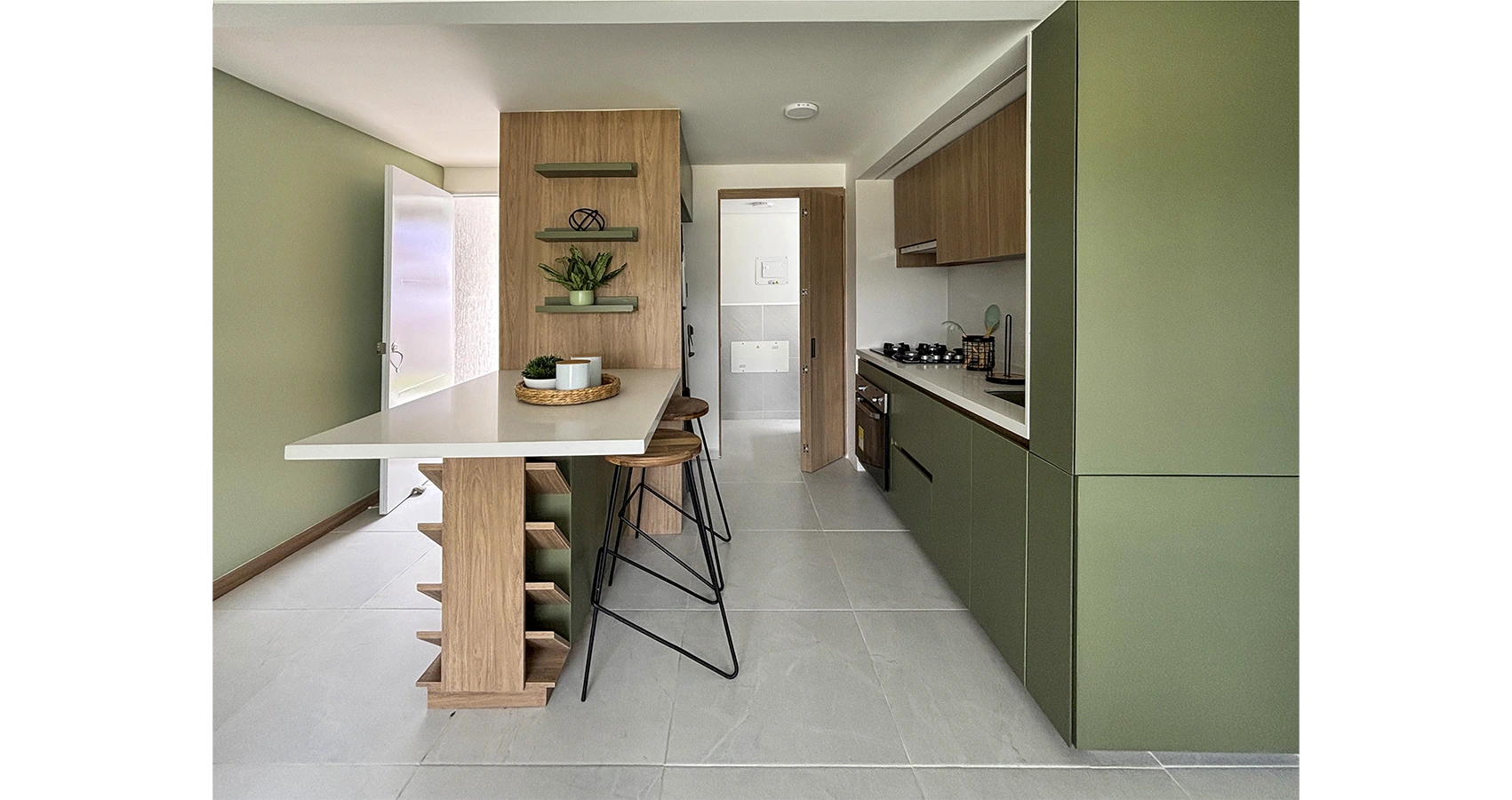 Apartamento modelo del proyecto Solterra
