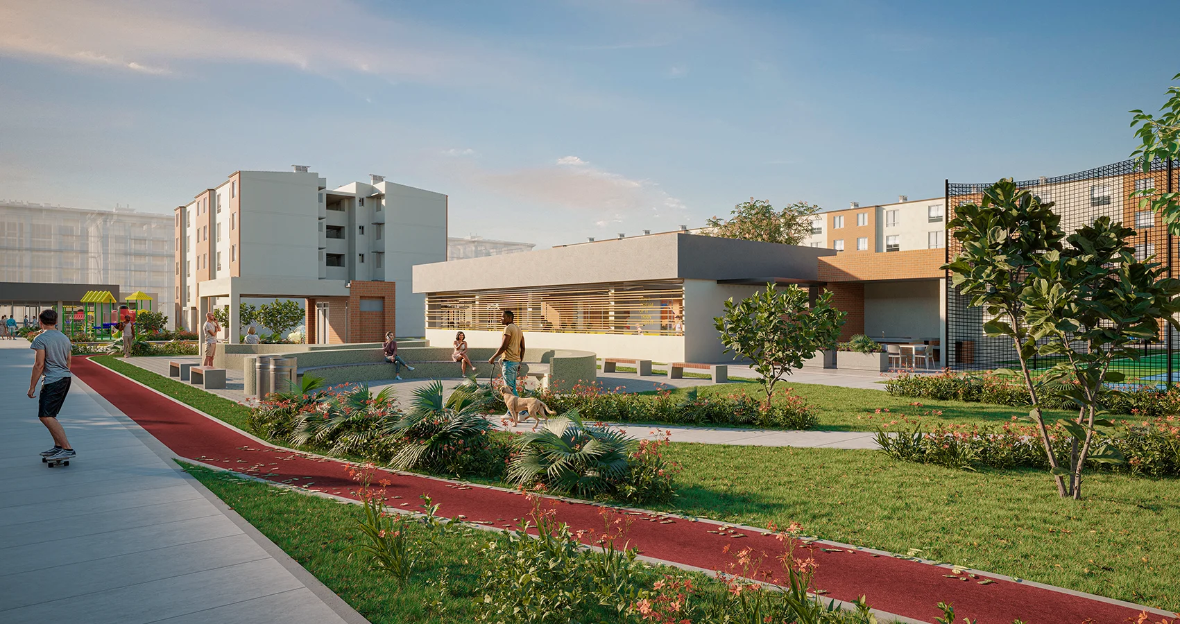 Imagen de la terraza cultural del Proyecto Gerona