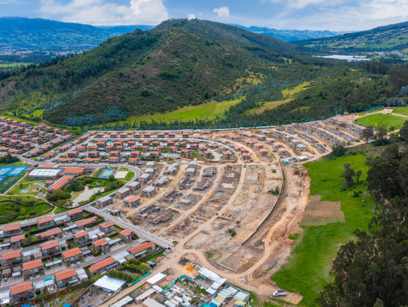 Avance de obra constructora bolívar 