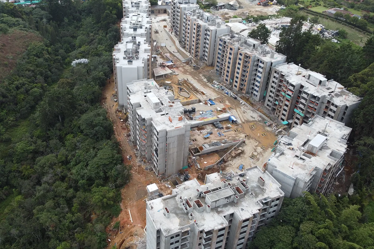 Foto del proyecto Bosque Ceibal en avance de obra Octubre de 2024