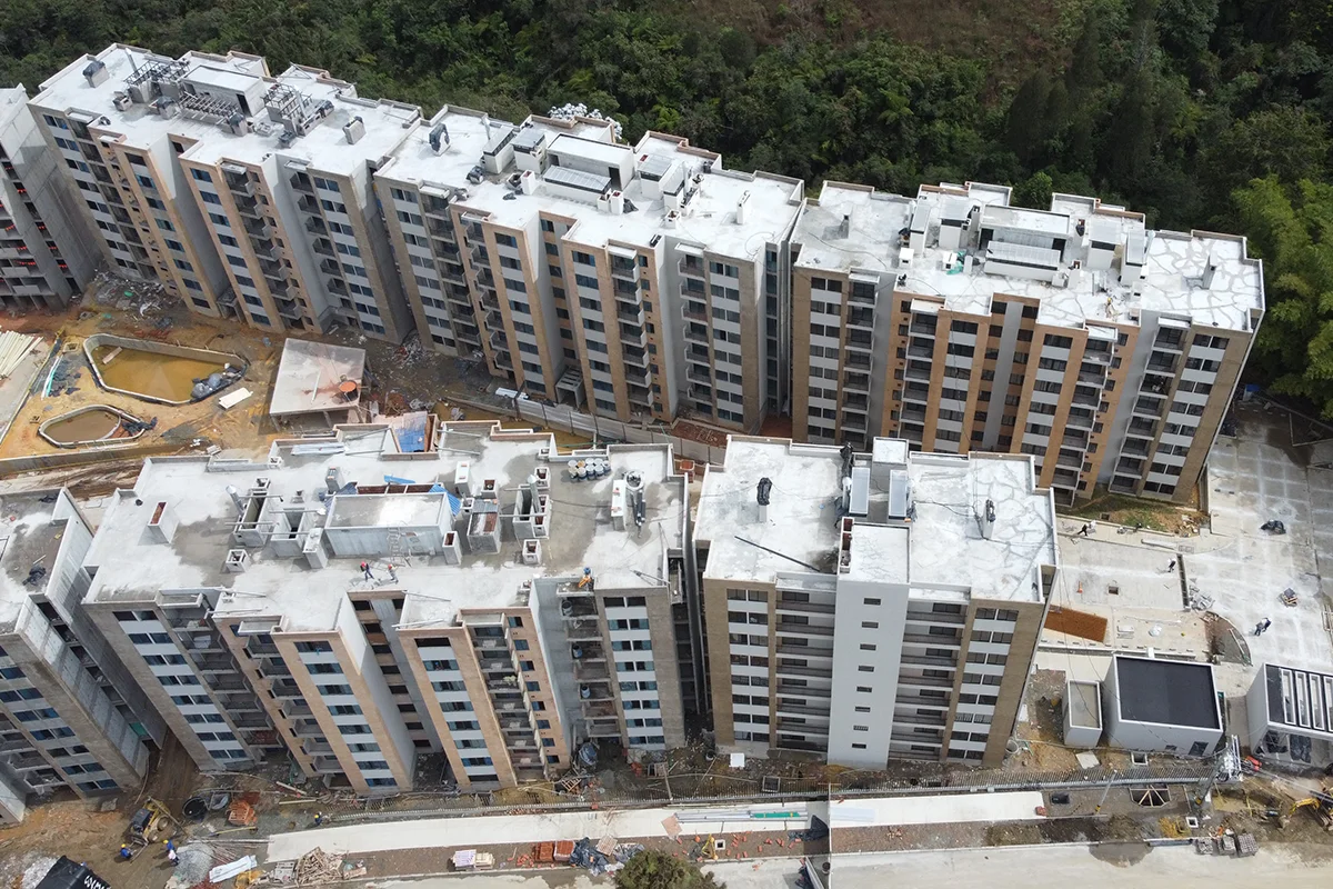 Foto del proyecto Bosque Ceibal en avance de obra Octubre de 2024