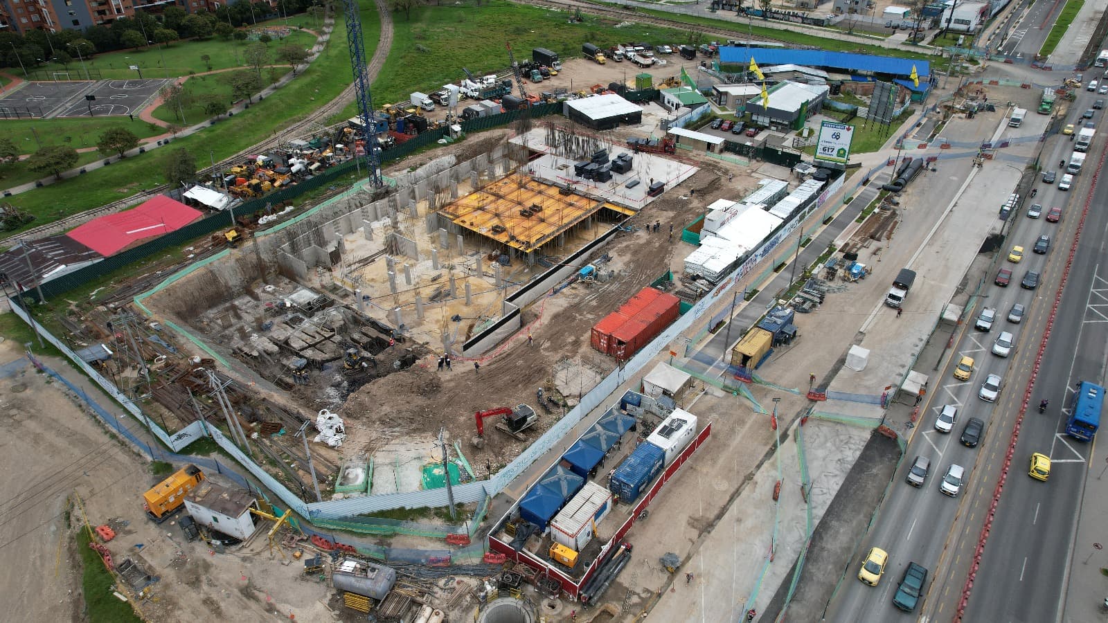 Foto del proyecto en avance de obra abril de 2024