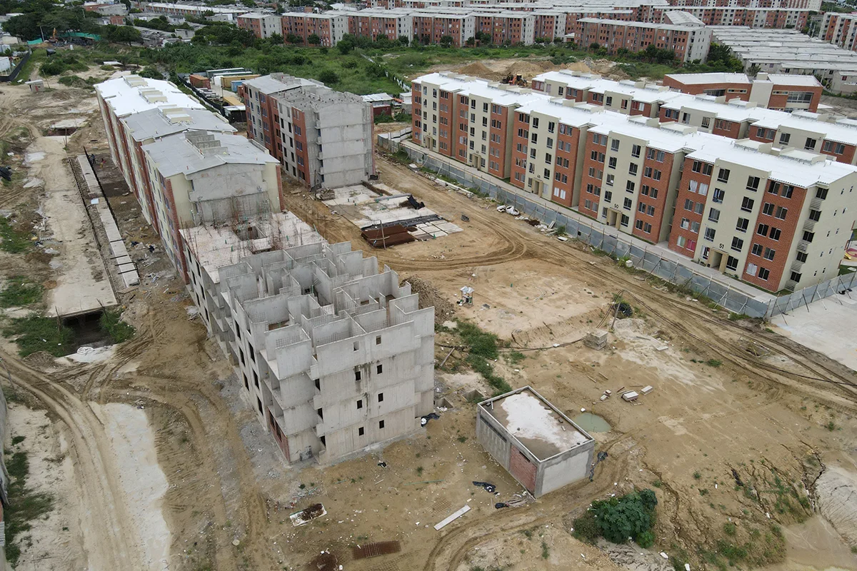 Foto del proyecto Puerto Campana en avance de obra Octubre del 2024