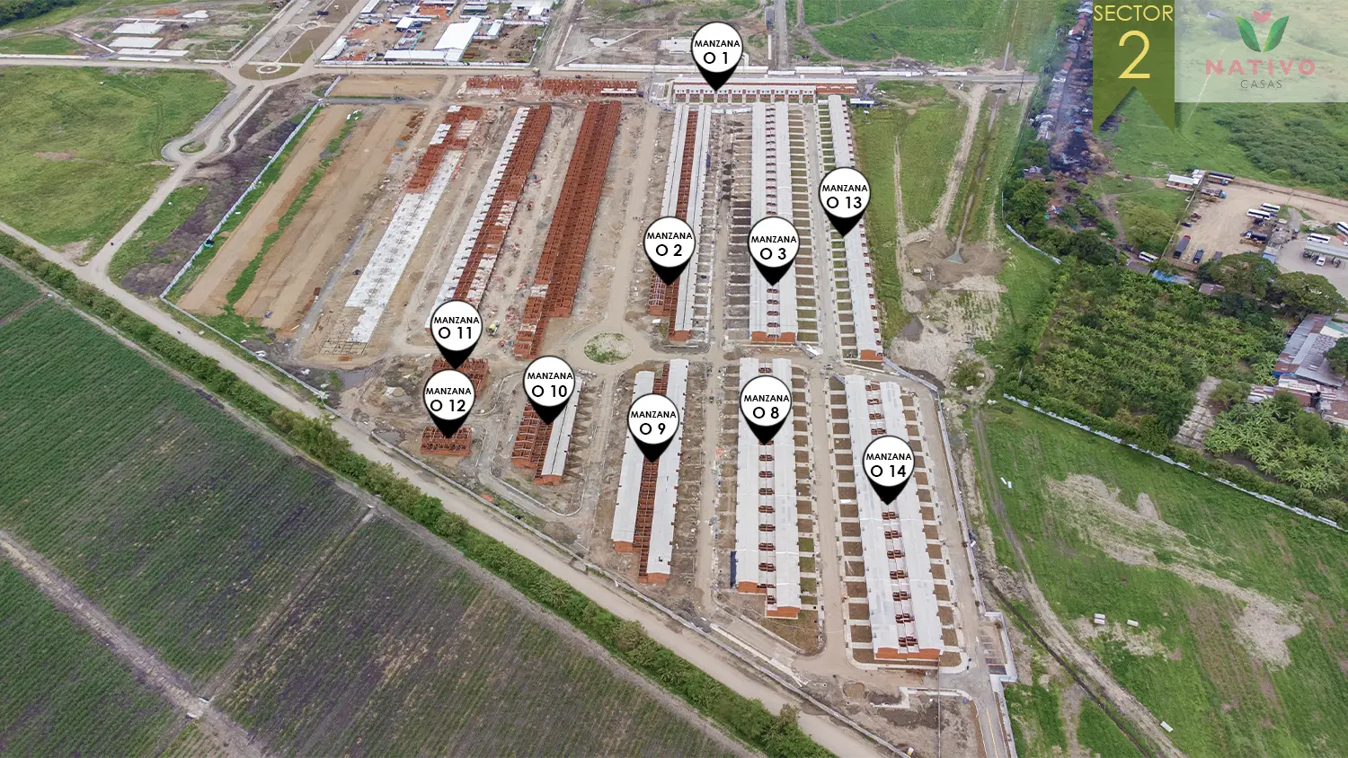 Foto del proyecto Nativo Sector 2 en avance de obra Octubre de 2024