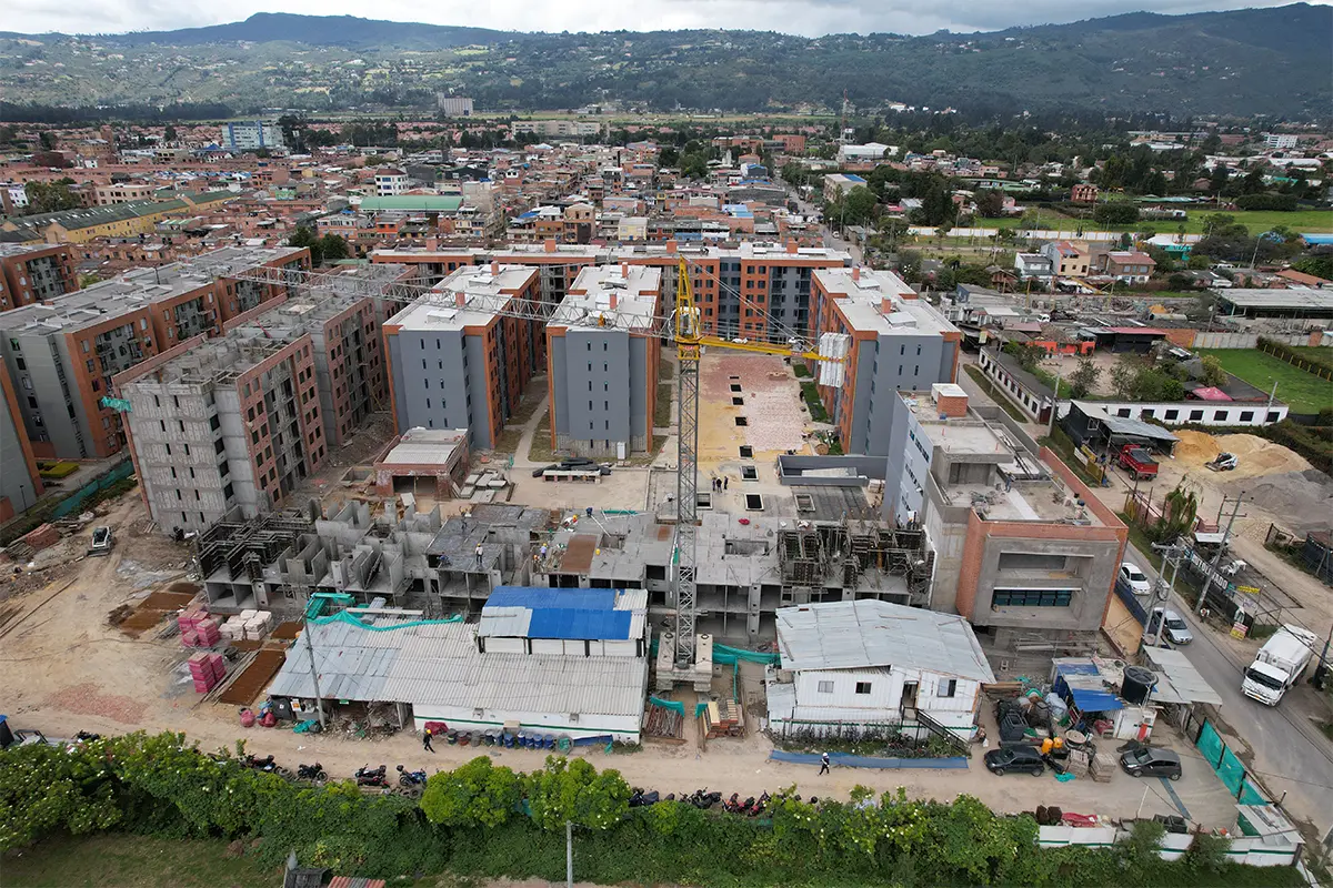 Parque de las Flores - Avance de obra