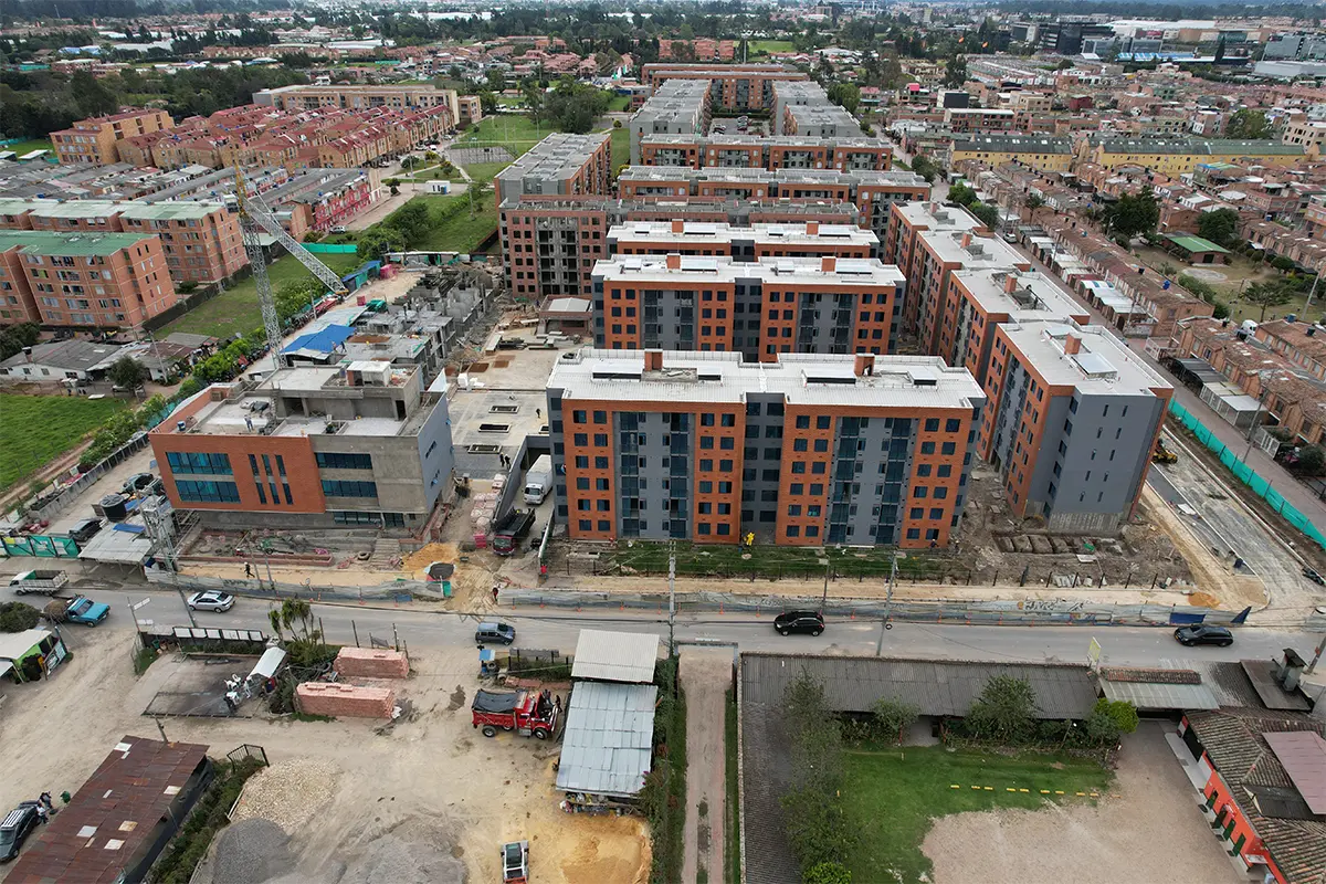 Parque de las Flores - Avance de obra