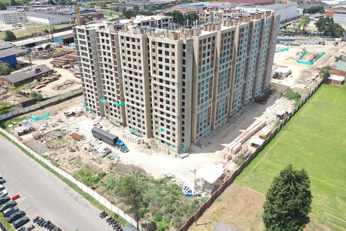 Avance de obra constructora Bolívar