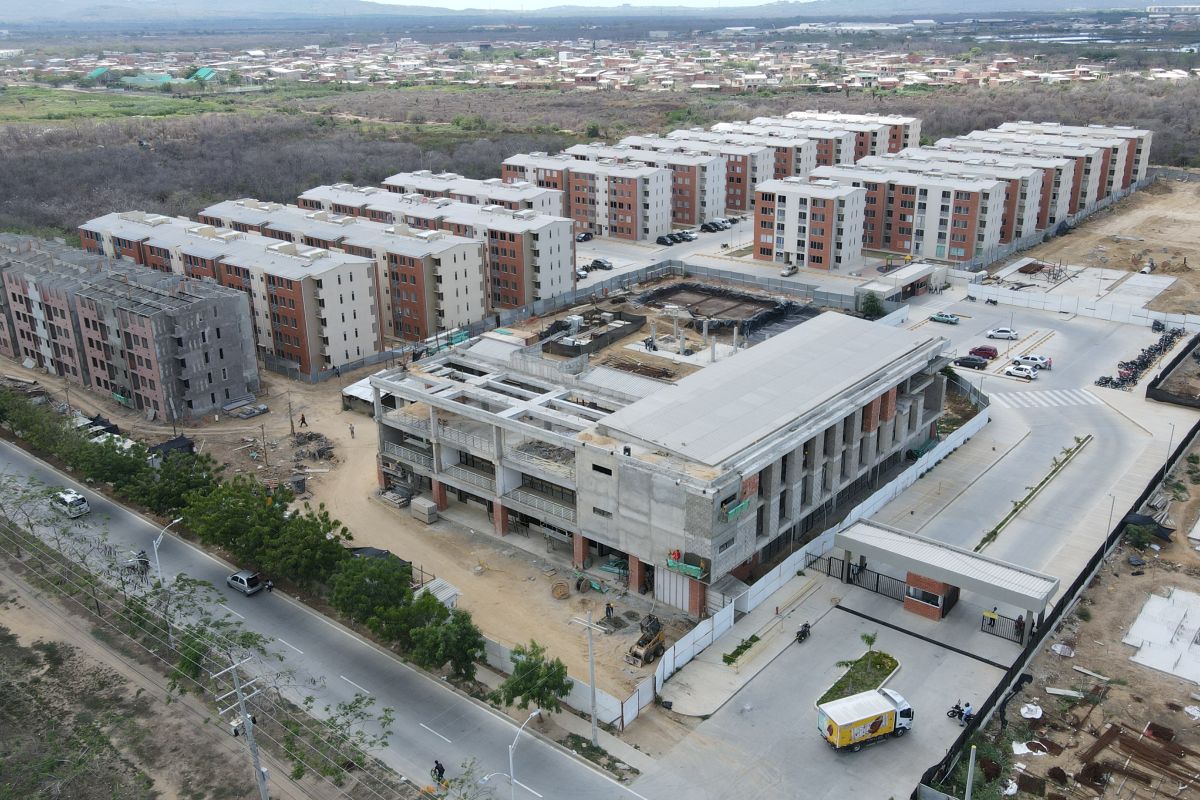 Avance de obra constructora bolívar arena 