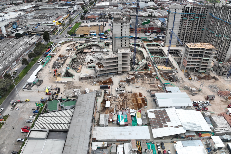 Avance de obra constructora bolívar 