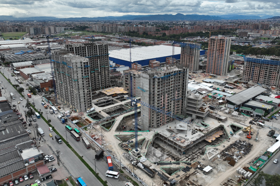 Avance de obra constructora bolívar 