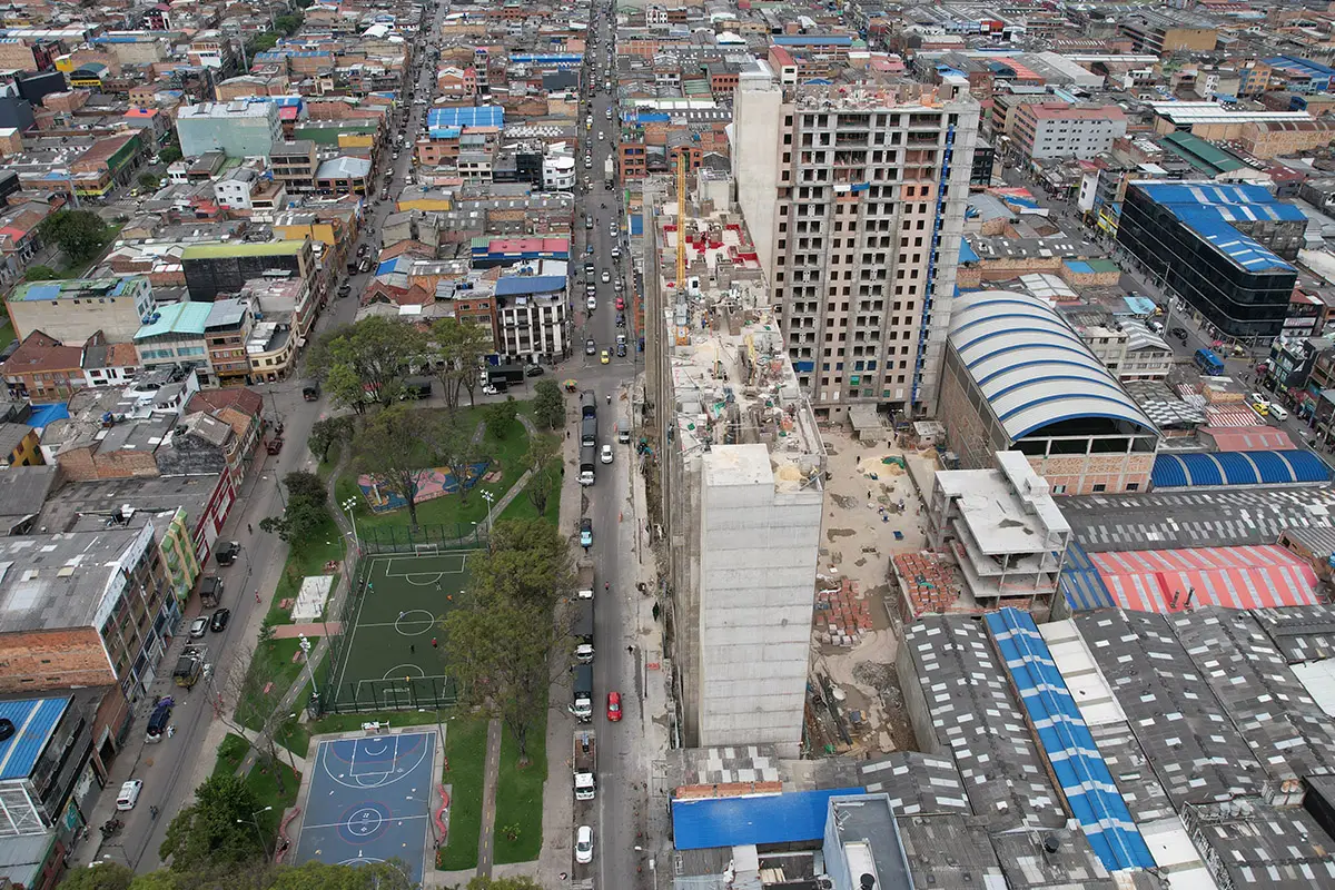 Foto del proyecto Novum Ricaurte en avance de obra Abril de 2024