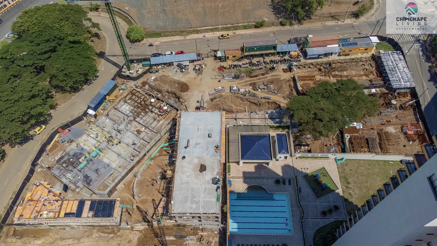 Foto del proyecto Chipichape Living en avance de obra Agosto de 2024