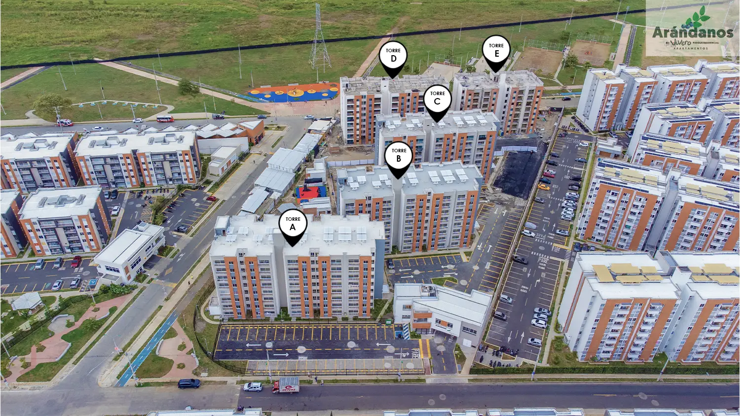 Foto del proyecto Arándanos en avance de obra Agosto de 2025