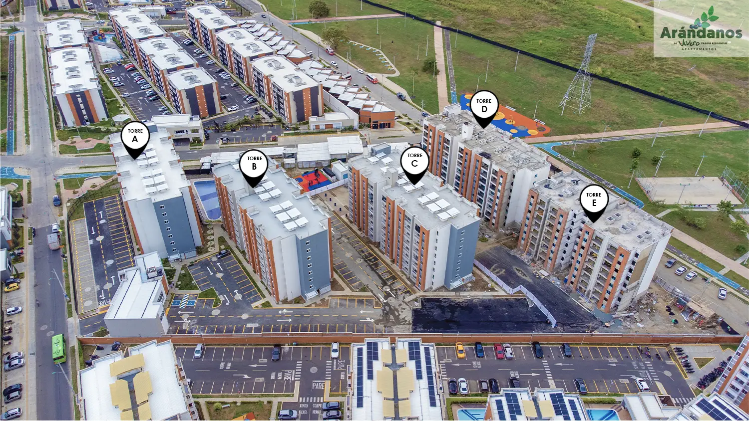 Foto del proyecto Arándanos en avance de obra Agosto de 2025