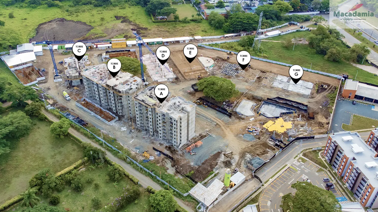 Foto del proyecto en avance de obra Agosto de 2025