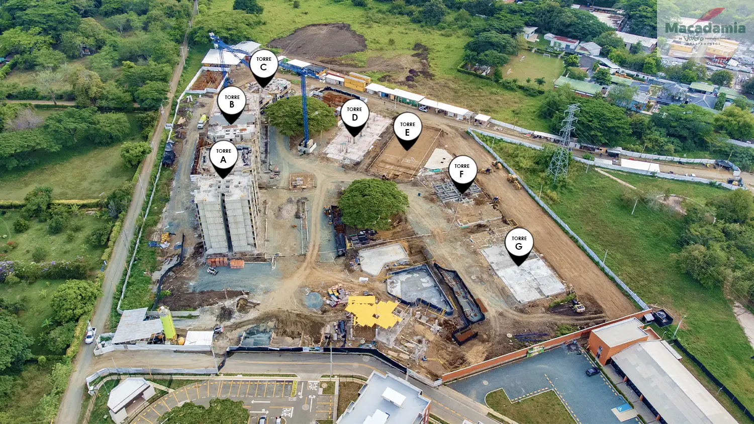 Foto del proyecto en avance de obra Agosto de 2025